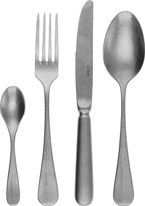 Produktbild Sola Baguette Vintage Dessert/Brunchbesteck (24 Stück, Besteck Set)