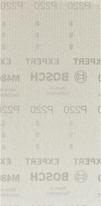 Image du produit Bosch Professional Zubehör EXPERT M480 Filet de ponçage pour ponceuses vibrantes, 115 x 230 mm, G 220, 50 pcs. (220)