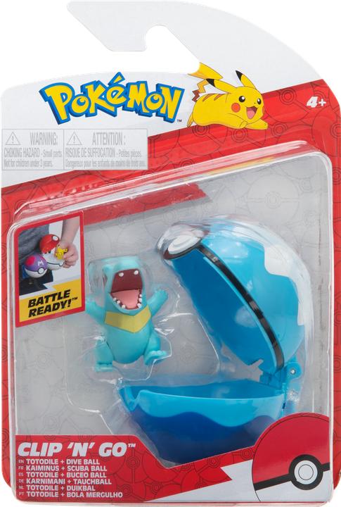 Produktbild Jazwares Clip'n'Go Poké Balls