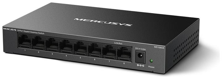 Produktbild Mercusys Switch Ms108gs Desktop 8 Port Gigabit (8 Ports)