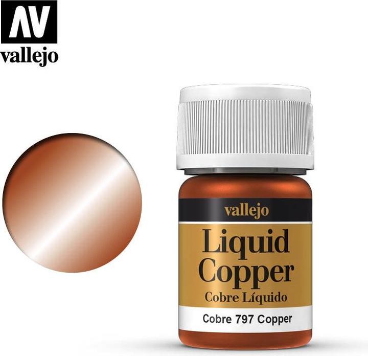 Actual product image Vallejo Liquid Gold - Copper (70.797)
