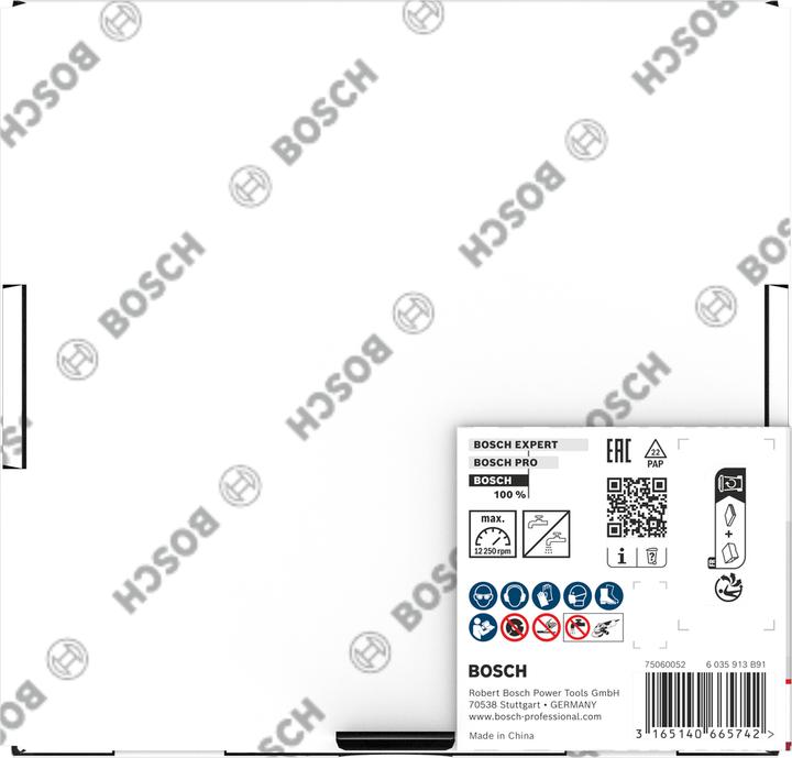 Produktbild Bosch Professional Zubehör Diamanttrennscheibe Standard for Ceramic, 125 x 22,23 x 1,6 x 7 mm, 10er-Pack