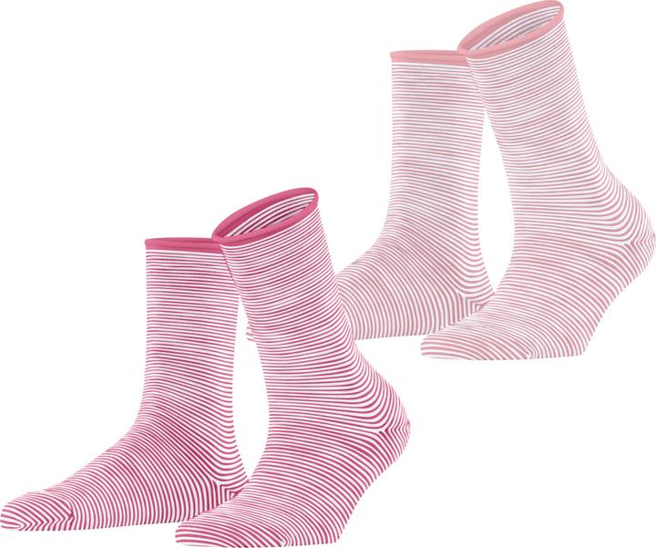 Produktbild Esprit Allover Stripe 2-Pack Baumwollsocken (2er Pack, 35 - 38)