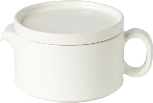 Costa Nova Redonda Teekanne mit Infuser 500ml 17.3x12.4cm H8.2cm weiss (0.50 l)