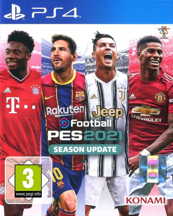 Actual product image Konami eFootball PES 2021 Season Update (PS4, Multilingual)