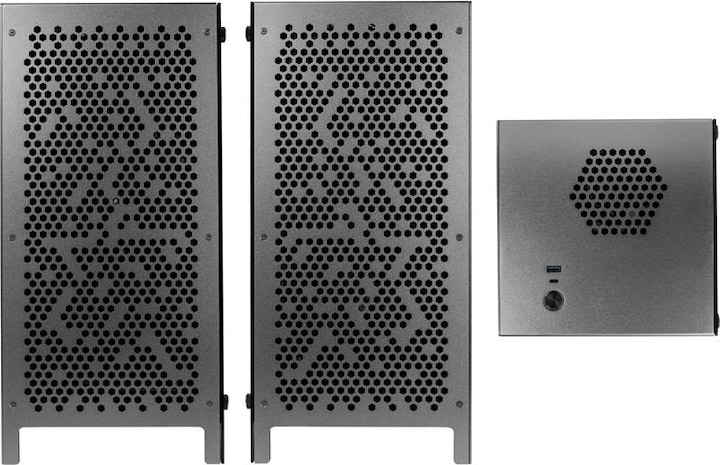 Actual product image Kolink Rocket Complex Aluminium Mini-ITX Case (Mini-ITX)