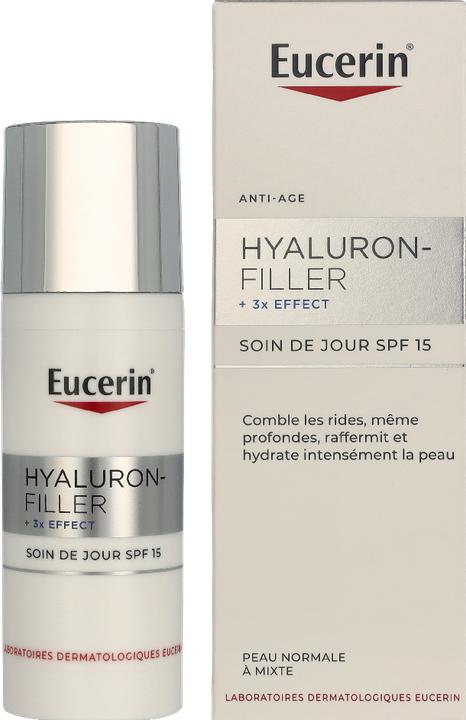 Actual product image Eucerin Hyaluron-Filler + 3x Effect (50 ml, Day cream, SPF 15)