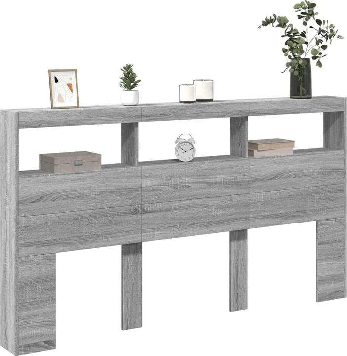 Image du produit vidaXL Kopfteil mit Ablagen (180 x 17 x 102 cm)