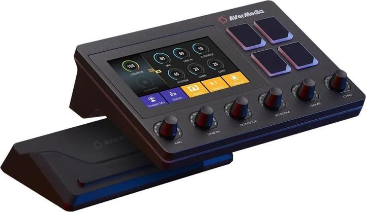 Productafbeelding AVerMedia zub live streamer nexus audio mixer (Studio en live mixer)
