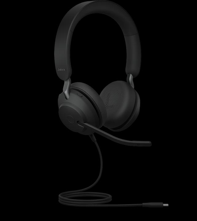 Actual product image Jabra Evolve2 40 SE UC Stereo NC (USB-C) (Cable, USB-C)