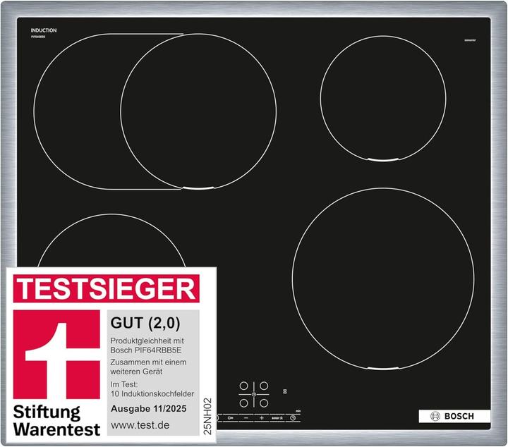 Bosch Hausgeräte PIF645BB5E (58.30 cm, Table de cuisson à induction)