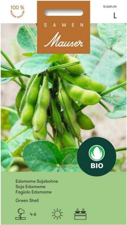 Produktbild Samen Mauser Edamame Sojabohne Green Shell (Gemüsesamen)