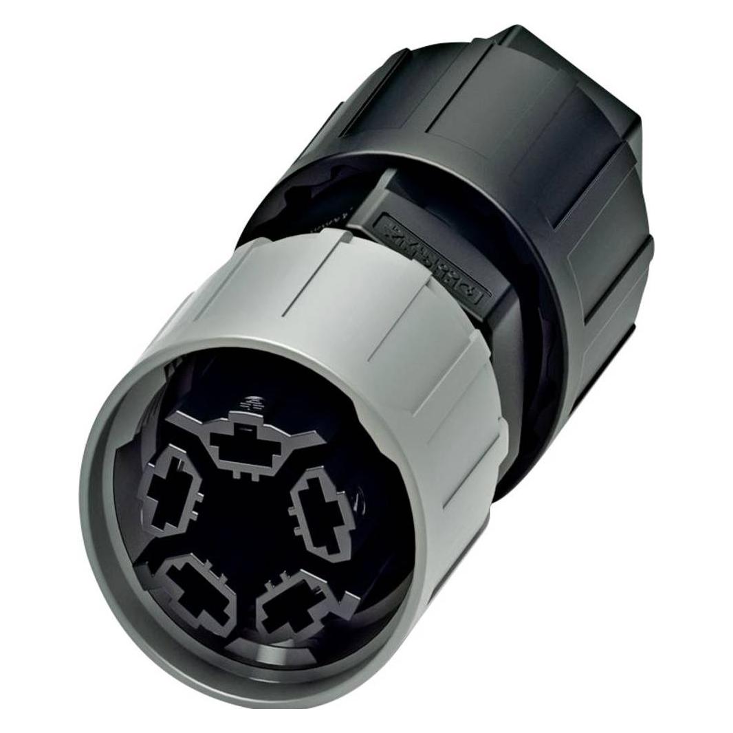 Phoenix Contact Steckverbinder, Elektronikkabel + Stecker, Schwarz