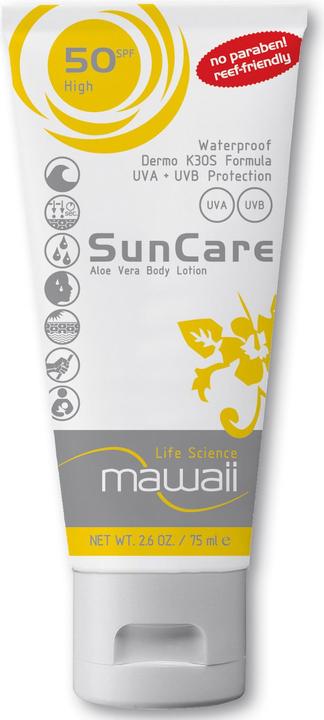 Immagine prodotto mawaii SunCare SPF 50 75ml (Crema solare, SPF 50, 75 ml, 210 g)
