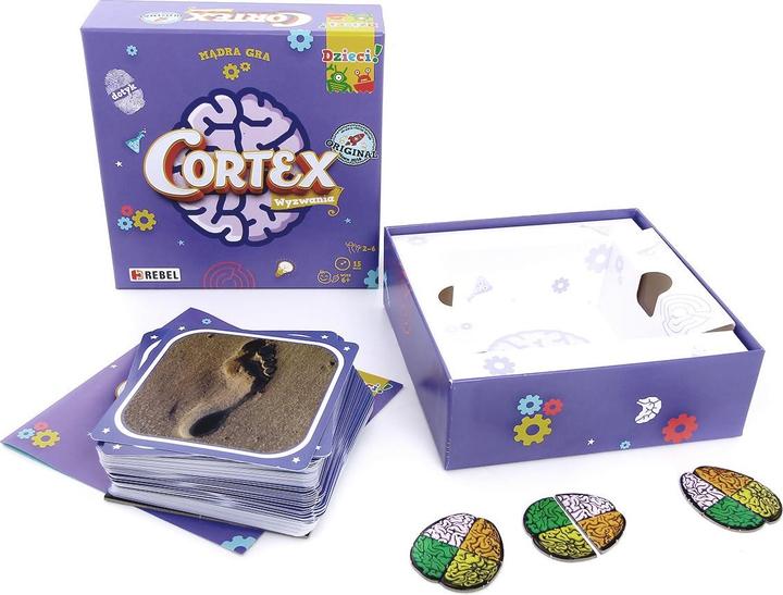 Produktbild Rebel Cortex dla Dzieci (Polnisch, 2 - 6 Spieler)