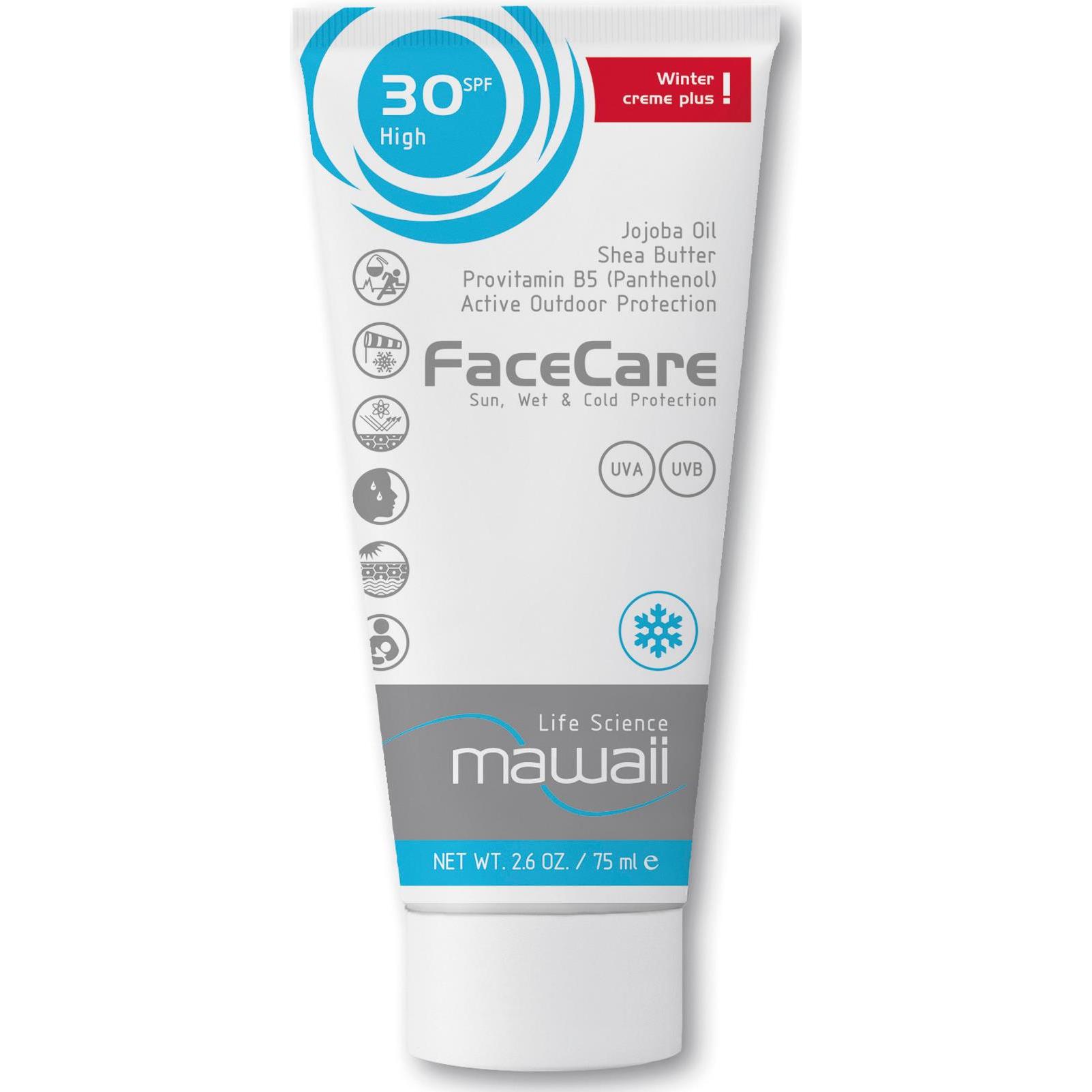 mawaii, Sonnencreme, Winter FaceCare SPF 30 75ml (Sonnencreme, SPF 50+, 75 ml, 100 g)