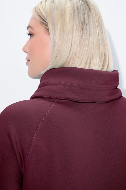 Produktbild Ulla Popken Sweatkleid, Stehkragen, Langarm, Taschen (54)