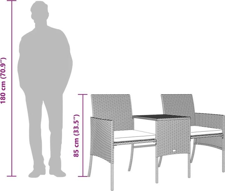 Produktbild vidaXL Nevaeh