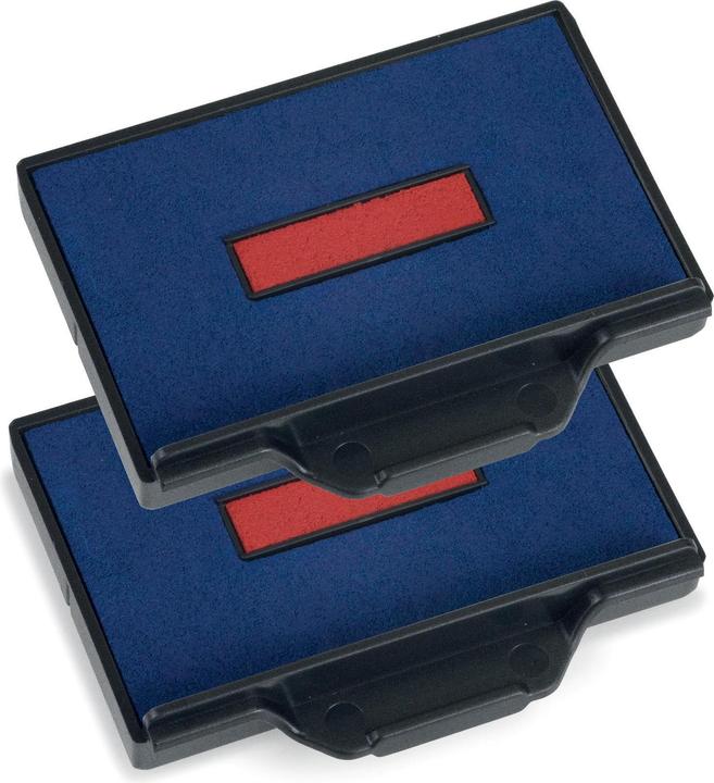 Actual product image Trodat Replacement cushion blue / red blister of 2