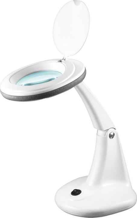 Rebel Microscope Lampe de table avec verre grossissant 5D 6W 6500K