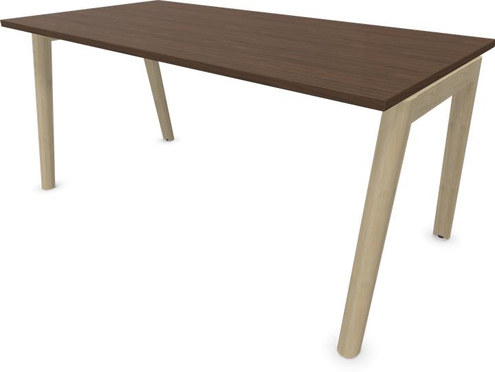 Esche natur hellgrau gebeizt, Walnussdekor dunkel mit Struktur