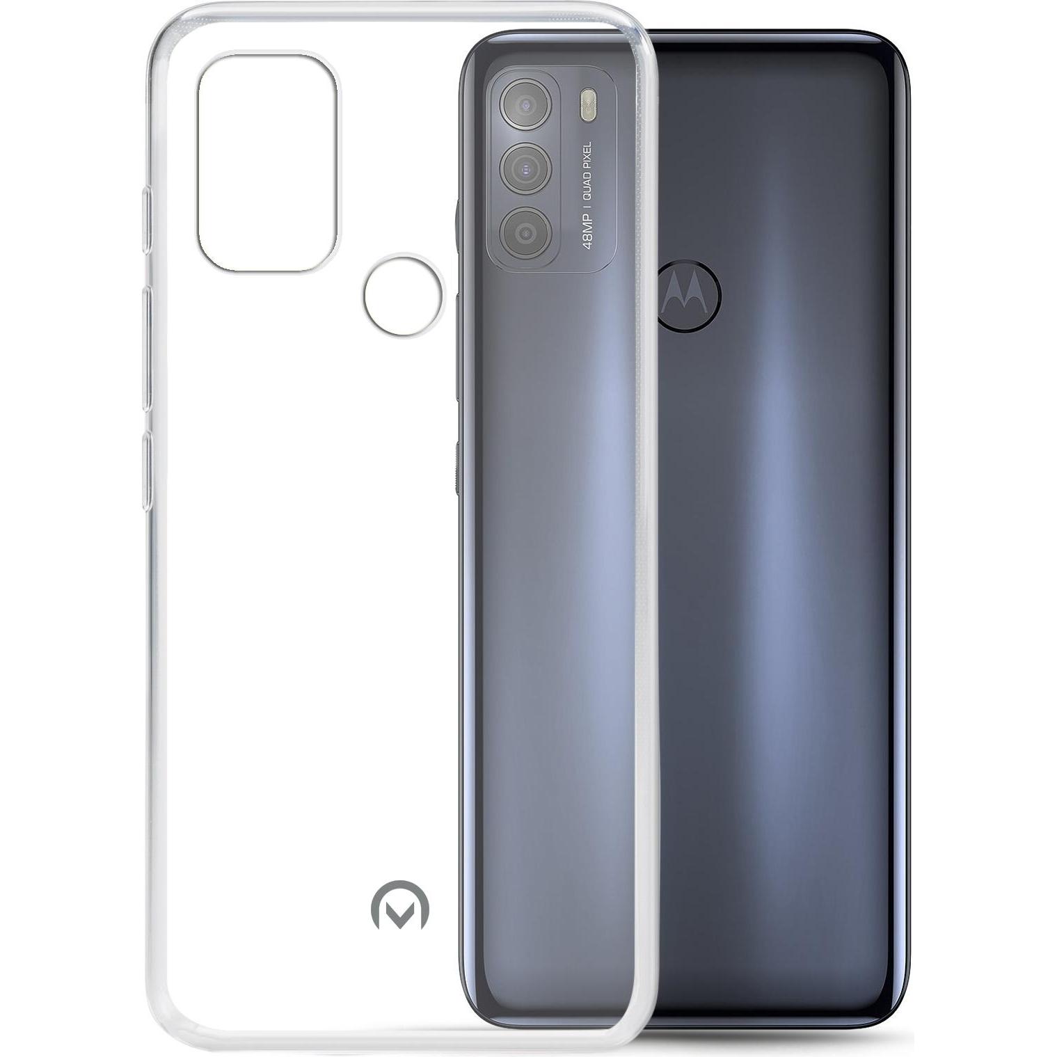 Mobilize Gelee-Hülle (Motorola Moto G50), Smartphone Hülle, Transparent
