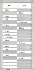 Actual product image Legamaster PROFESSIONAL in-out board 54x26cm (26 x 54 cm)