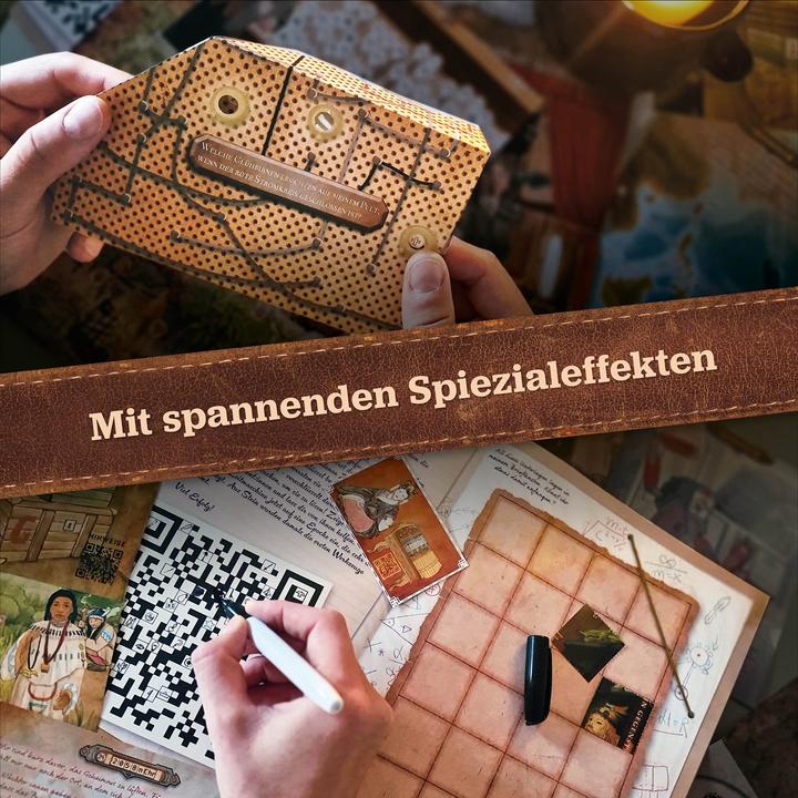 Produktbild Hidden Games Professor Charlies Reise durch die Zeit - Escapespiel (Deutsch, 1 - 6 Spieler)