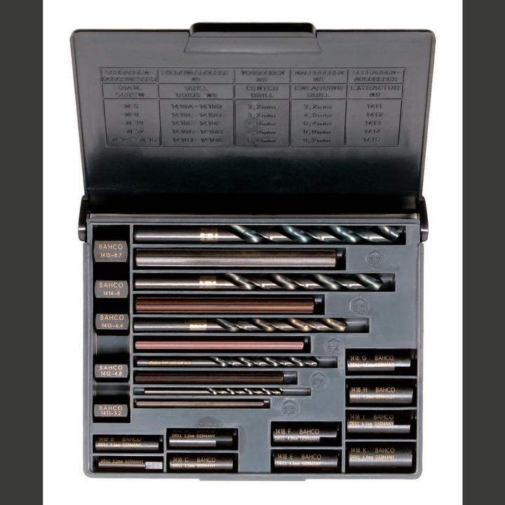 Produktbild Bahco Schraubenausdreher für abgebrochene Schrauben/Bolzen/Stifte M5-M16