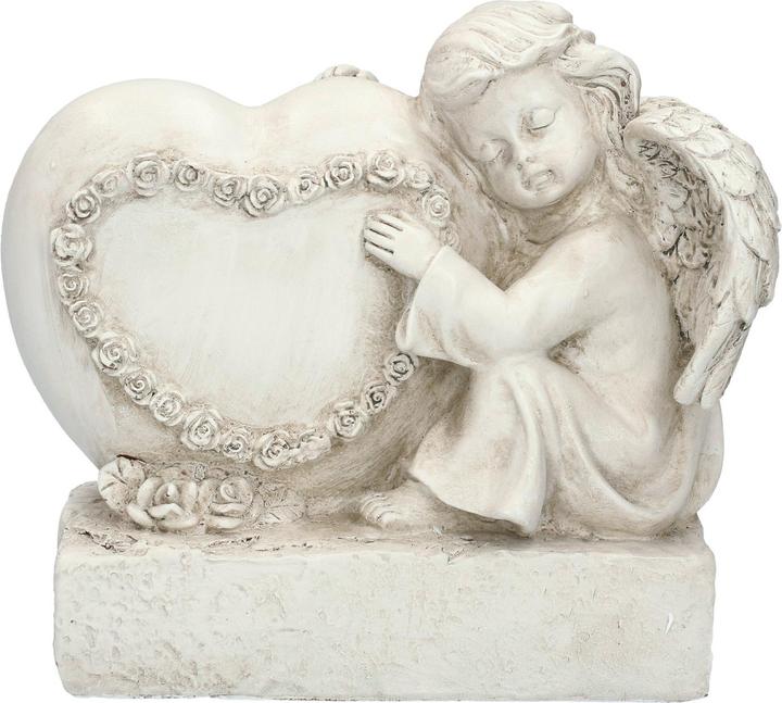 Dameco Grabdekoration Engel mit Herz