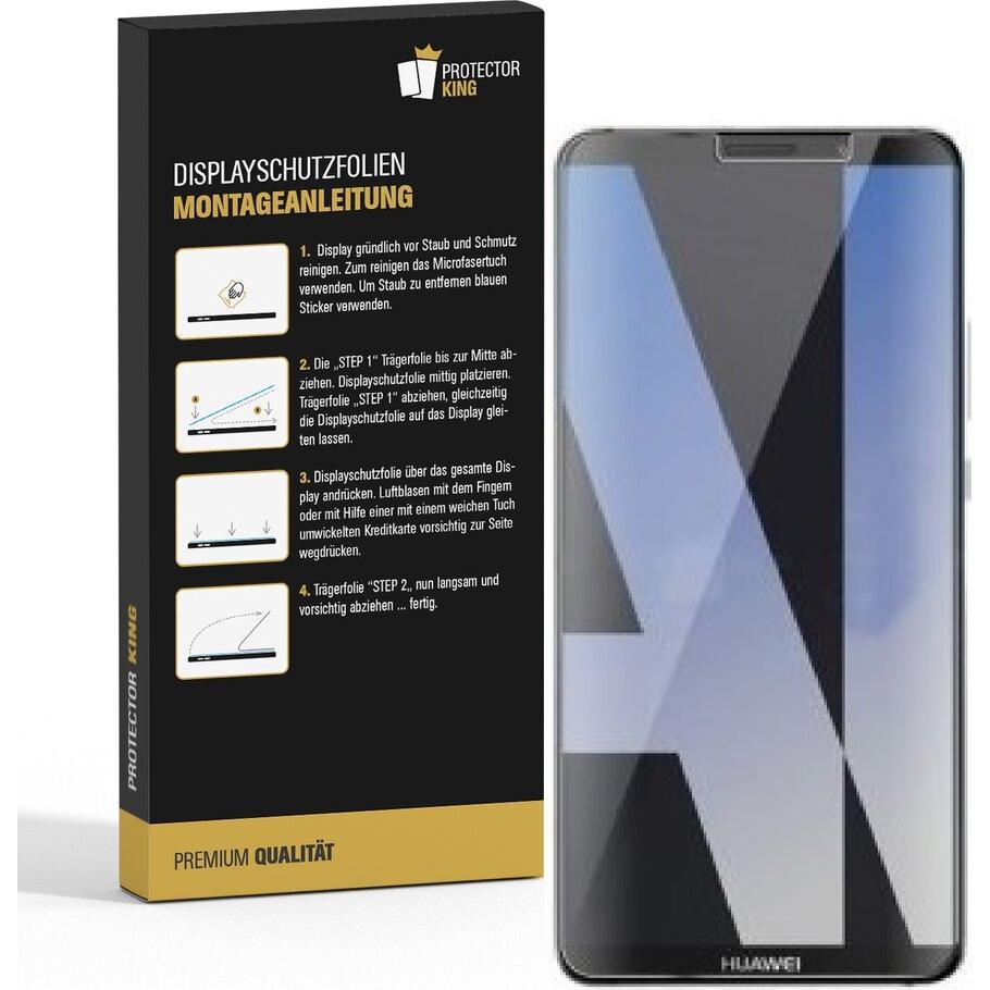 Thumbnail - Protectorking 3x Premium Displayschutzfolie 3D KLAR (3 Stück, Huawei Mate 10), Smartphone Schutzfolie