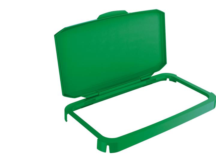 Actual product image Durable Låg haengslet DURABIN 60l grøn (60 l)