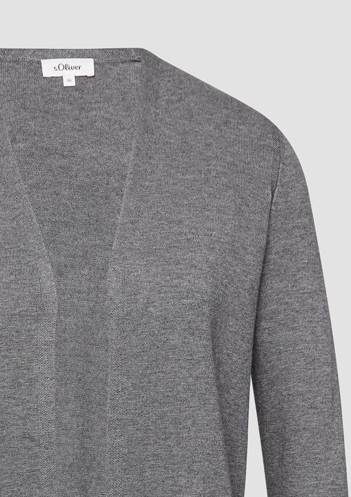 Produktbild s.Oliver Strickjacke Cardigan aus Viskose-Baumwoll-Mix (36)