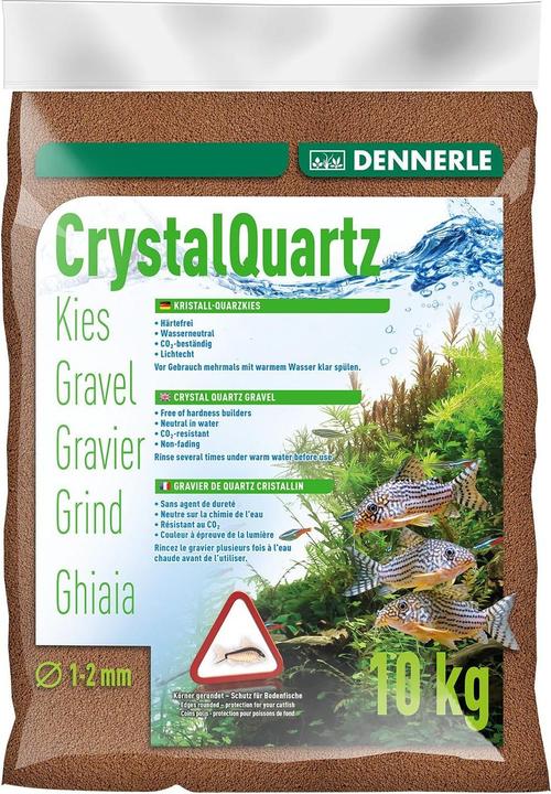 Actual product image Dennerle Quartz gravel fawn (Pyrites, other items)