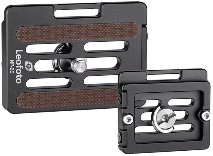 Produktbild Leofoto Stativplatte mit Sicherung NP-60 (Stativ Schnellwechselplatte)