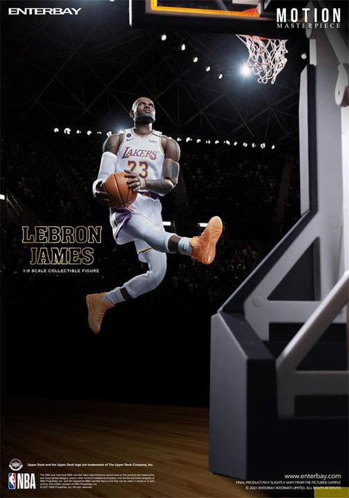 Image du produit Enterbay NBA Collection figurine Motion Masterpiece 1/9 LeBron James (LA Lakers) 23 cm