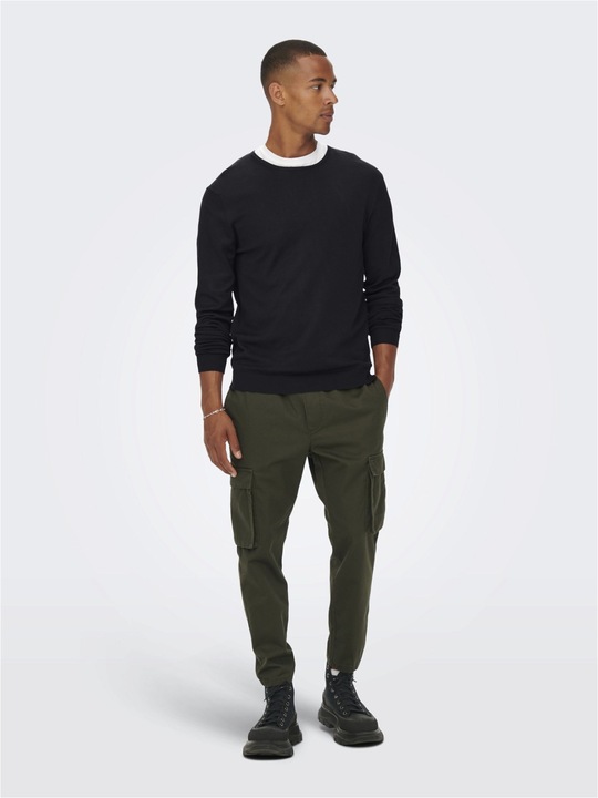 Actual product image Only & Sons Plain knitted sweater (XXL)