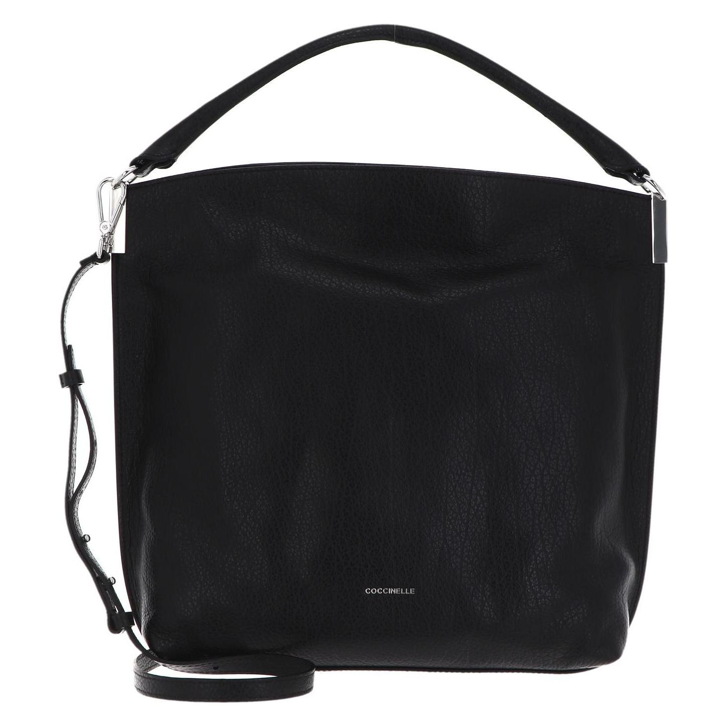Coccinelle, Damen, Handtasche, Estelle Elephant Shoulder Bag, Schwarz