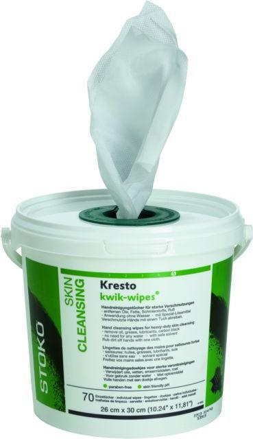 Actual product image Stoko Kresto Kwik-Wipes (Liquid soap, 70 Piece)