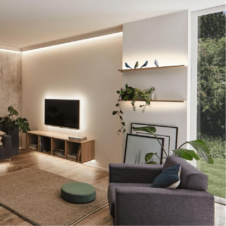 Actual product image KnockautX LED light strip RGBCW 12V | 5m (Cold White, Neutral White, RGBW, Warm white, 500 cm, Indoor, Outdoor)