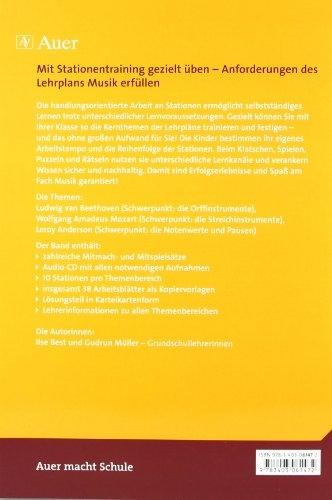 Produktbild Musik an Stationen (Deutsch, Gudrun Müller, Ilse Best, 2011)