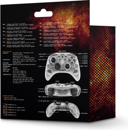 Produktbild Deltaco Gaming Switch Controller (Android, iOS, Switch, PC, Switch OLED)