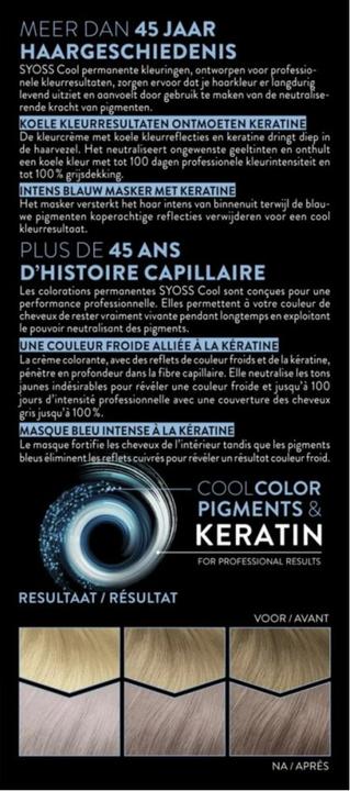 Produktbild Syoss Colors Cool Blonde 10-55 Ultra Platinablond Hair Color