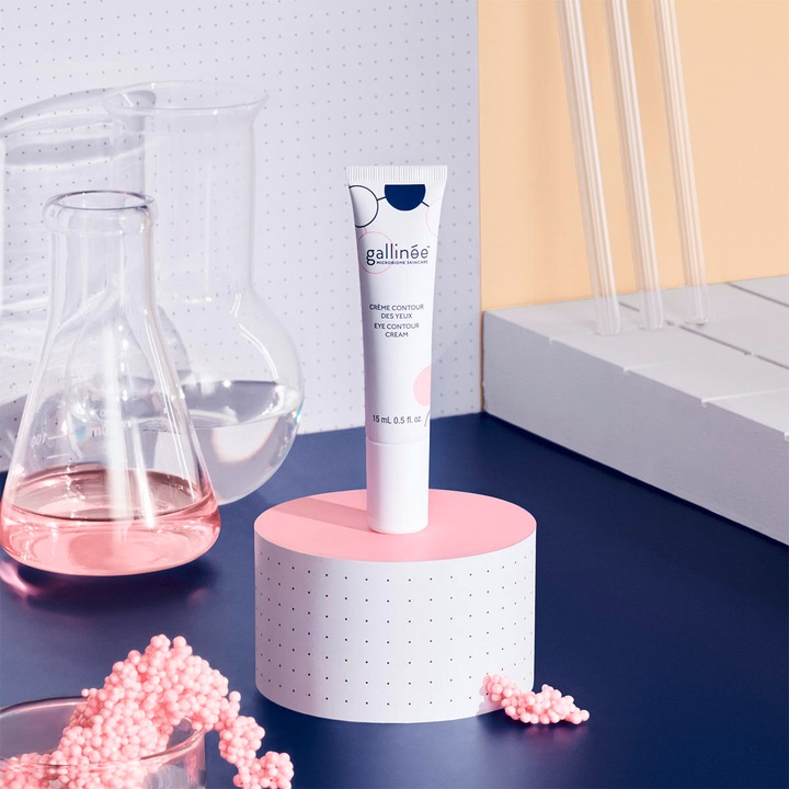 Image du produit Gallinée Crème contour des yeux hydratante naturelle probiotique et prébiotique 15ml (Crème, 15 ml, Jour + nuit)