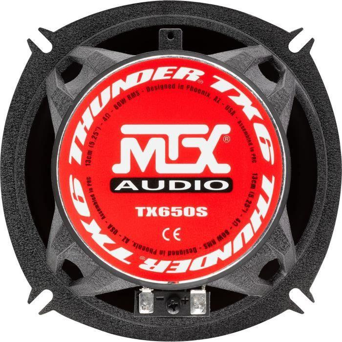 Actual product image MTX Audio Audio TX650S 13 cm 2-way component luidspreker - 320 Watt (13 cm)