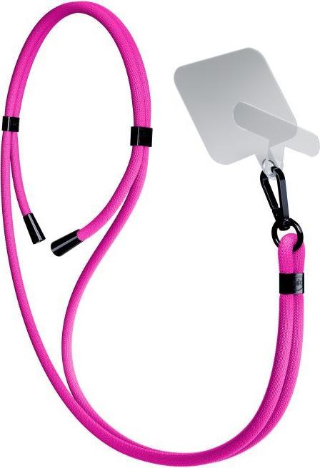 Produktbild 3MK EasyClip Pink (black) Smycz do telefonu