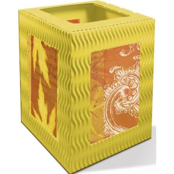 Ursus, Windlicht, Windlichtpackung 10x12cm sonnengelb (1 x)