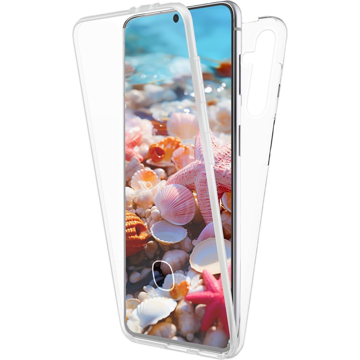 Nalia Klare 360 Grad Hülle (Samsung Galaxy S24+), Smartphone Hülle, Transparent