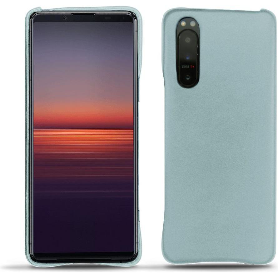 Noreve Lederschutzhülle (Sony Xperia 5 II), Smartphone Hülle, Blau