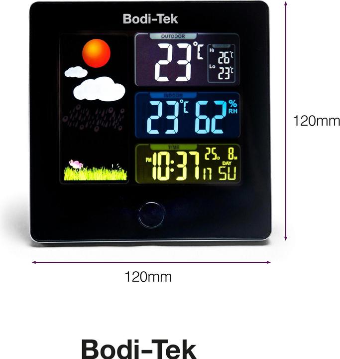 Produktbild Bodi-Tek Wetterstation BT-HGWS